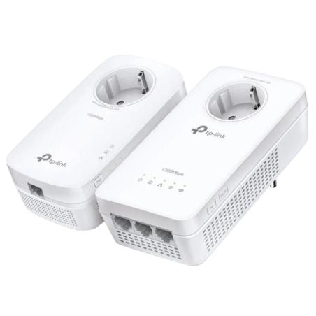TP-Link AV1300 1300 Mbit/s Ethernet WiFi Blanc 3 ports Gigabit Adaptateur Powerline