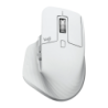 Logitech MX Master 3S Gris Pâle 8000 DPI 7 boutons Bluetooth + 2,4GHz laser Souris sans fil ergonomique