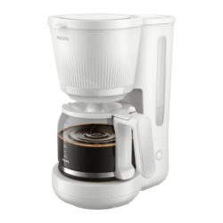 Philips HD7411/00 1080W 1,25L 10 tasses Blanc Cafetière filtre