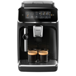 Philips Series 3300 EP3321/40 Moulin Céramique Noir 1500W 15 bars buse vapeur Machine à Café Superautomatique