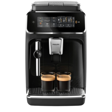 Philips Series 3300 EP3321/40 Moulin Céramique Noir 1500W 15 bars buse vapeur Machine à Café Superautomatique