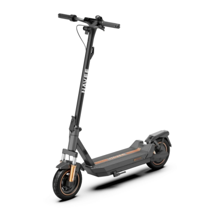 NAVEE GT5 Pro 600W 75km 40km/h 10 pouces Gris Foncé 130kg 561Wh IPX5 pliable suspension Trottinette électrique