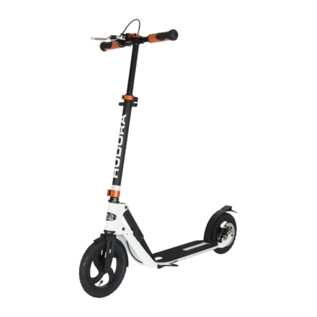 Hudora BigWheel Air 230 Dual Brake Noir/Blanc Trottinette classique pliable
