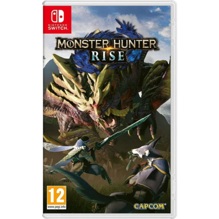 Jeu vidéo Capcom Monster Hunter Rise Standard Nintendo Switch (Allemand, Anglais, Italien)