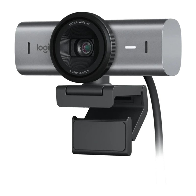 Logitech MX Brio 4K Microphone 30fps USB-C Graphite mise au point automatique Webcam