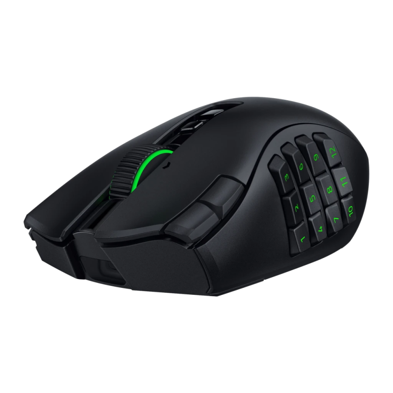 Razer Naga V3 Pro 50000 DPI RGB 23 Boutons Noir 2,4GHz 117 g Souris gaming sans fil