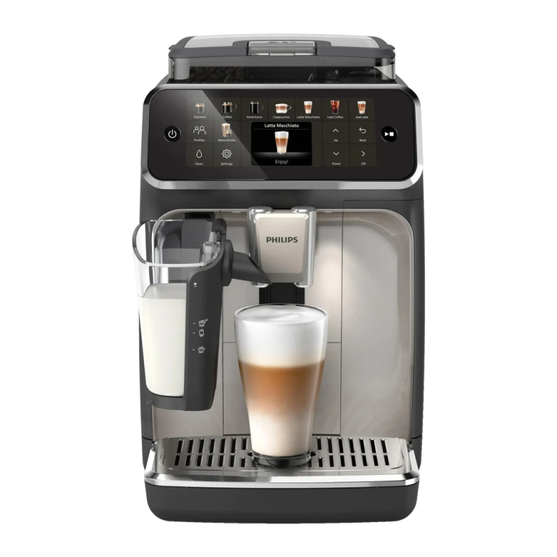 Philips Série 5500 EP5547/90 Moulin Céramique LatteGo Gris 1500W 15 bars Machine à Café Superautomatique