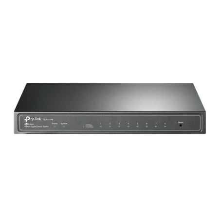 TP-Link TL-SG2008 Smart JetStream Gigabit de 8 Ports Noir Switch