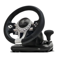 Spirit of Gamer Race Wheel Pro 2 PC/PS4/PS3/Xbox One Noir/Argent Volant gaming