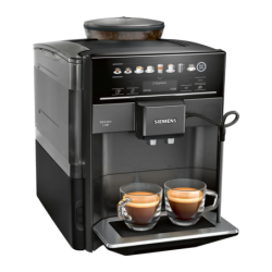 Siemens EQ.6 Plus S100 Moulin Céramique 15bar 1,7L Noir 1500W buse vapeur Machine à Café Superautomatique