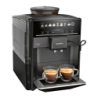 Siemens EQ.6 Plus S100 Moulin Céramique 15bar 1,7L Noir 1500W buse vapeur Machine à Café Superautomatique