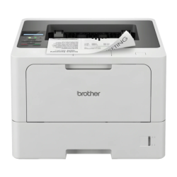 Brother HL-L5210DN Laser Monochrome Recto-verso automatique Blanc 48ppm Imprimante
