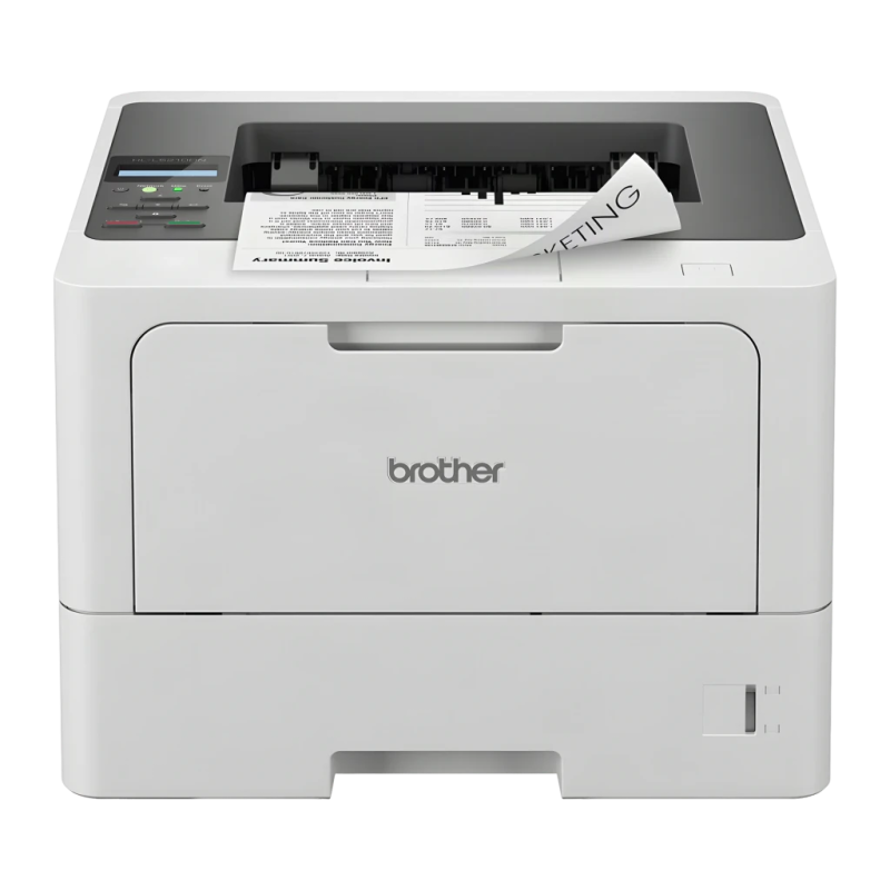 Brother HL-L5210DN Laser Monochrome Recto-verso automatique Blanc 48ppm Imprimante
