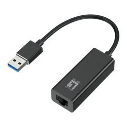 LevelOne USB-0401 USB Gigabit Ethernet RJ45 Noir Adaptateur