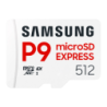 Samsung P9 Express 512GB Blanc 800MB/s V30 U3 A1 UHS-I Carte microSD