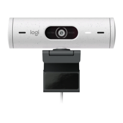 Logitech Brio 500 Full HD Blanc Cassé 60fps mise au point automatique Webcam