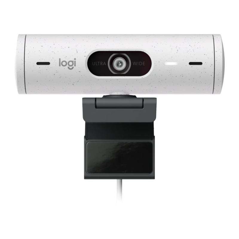 Logitech Brio 500 Full HD Blanc Cassé 60fps mise au point automatique Webcam