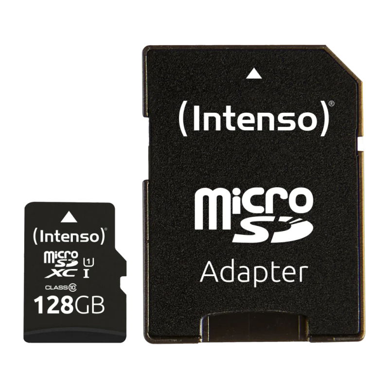 Intenso Premium 128GB Noir 90MB/s Classe 10 UHS-I Carte microSDXC
