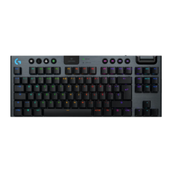 Logitech G915 X TKL Lightspeed GL Tactile RGB Noir mécanique Clavier gaming sans fil