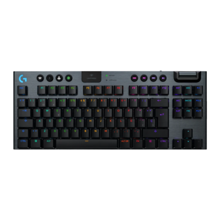 Logitech G915 X TKL Lightspeed GL Tactile RGB Noir mécanique Clavier gaming sans fil