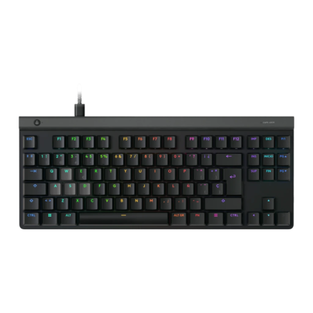 Logitech G515 TKL Rapid RGB Profil Bas Espagnol Noir Clavier gaming mécanique