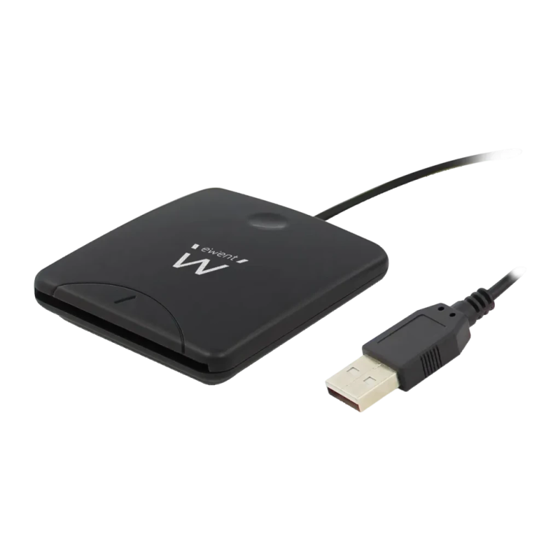 Ewent EW1052 Noir Lecteur de cartes à puce