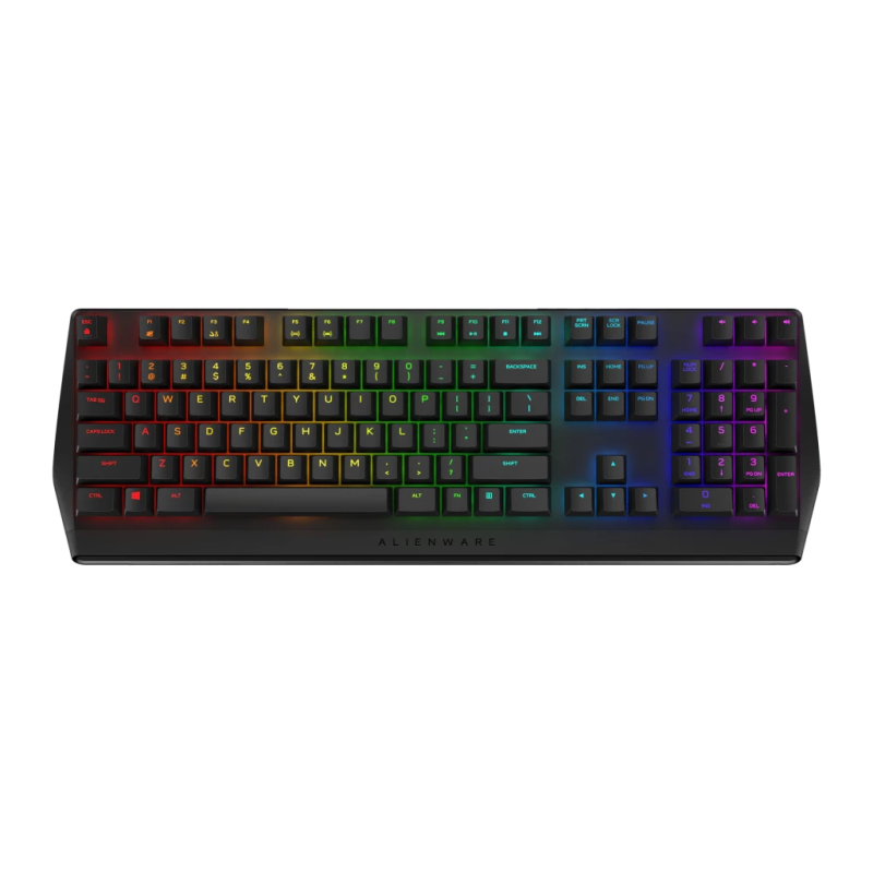 Alienware AW410K RGB 100% Complet Noir Clavier gaming mécanique