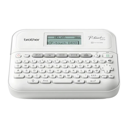 Brother PT-D410VP Blanc Imprimante d'étiquettes thermique