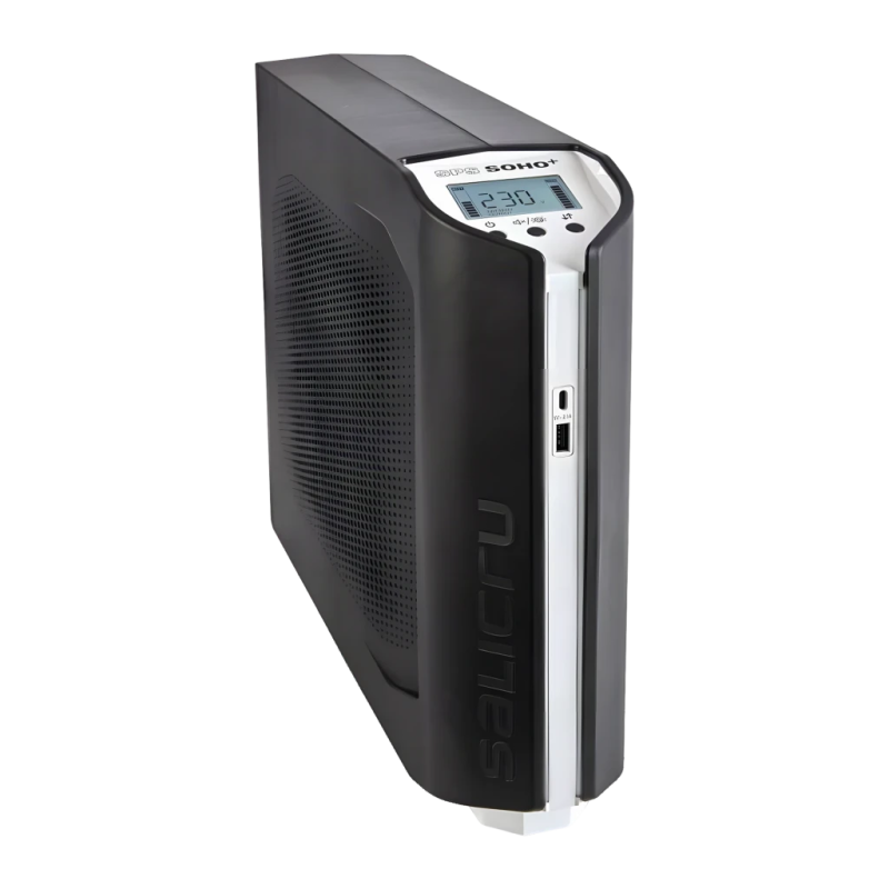 Salicru SPS 1650 SOHO+ IEC Ligne Interactive 1650VA 900W Noir 6 prises Onduleur