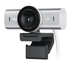 Logitech MX Brio 4K Ultra HD Microphone Dual 30fps USB-C Gris mise au point automatique Webcam