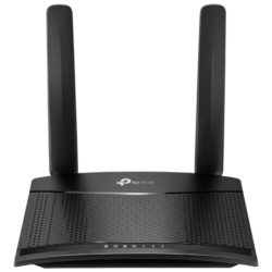 TP-Link TL-MR100 4G LTE 2,4GHz Noir WiFi 4 300Mbps 2 ports 2 antennes Routeur