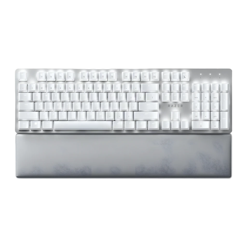 Razer Pro Type Ultra Linéaire QWERTY US LED Blanc rétroéclairé Clavier sans fil mécanique