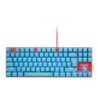 Blade Gaming Dragon Ball Super TKL Switch Clicky Bleu/Orange rétroéclairé Clavier mécanique