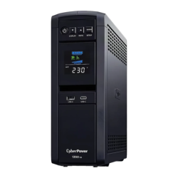 CyberPower CP1350EPFCLCD Ligne Interactive 1350VA 810W Noir 6 prises Onduleur