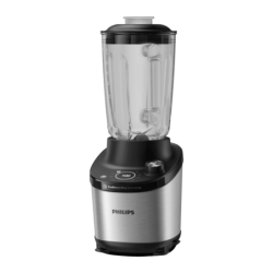 Philips Series 7000 2L 1500W 7 Vitesses Noir HR3760/00 acier inoxydable Blender