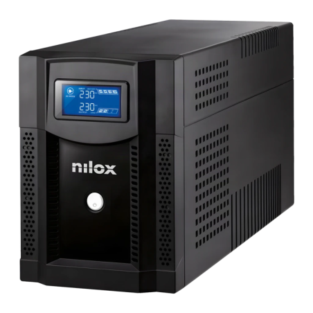 Nilox Premium Line Interactive Sinewave 3000 Noir 2100W 4 prises Onduleur