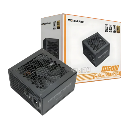 Darkflash Full Modular ATX 3.1 1050W Noir PMT1050 80 Plus Gold Alimentation