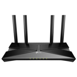 TP-Link EX220 WiFi 6 AX1800 Noir Double bande 4 ports Gigabit 4 antennes Routeur
