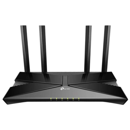 TP-Link EX220 WiFi 6 AX1800 Noir Double bande 4 ports Gigabit 4 antennes Routeur