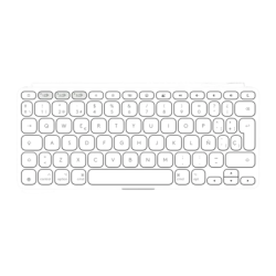 Logitech Keys-To-Go 2 Gris Bluetooth Espagnol à ciseaux Clavier sans fil