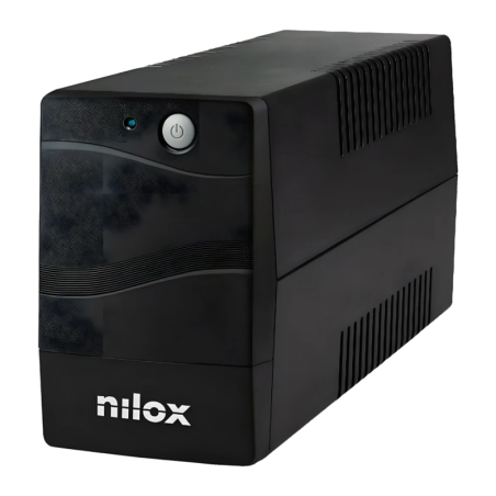 Nilox Premium Line Interactive 1500 VA 1050W Noir 2 prises Onduleur