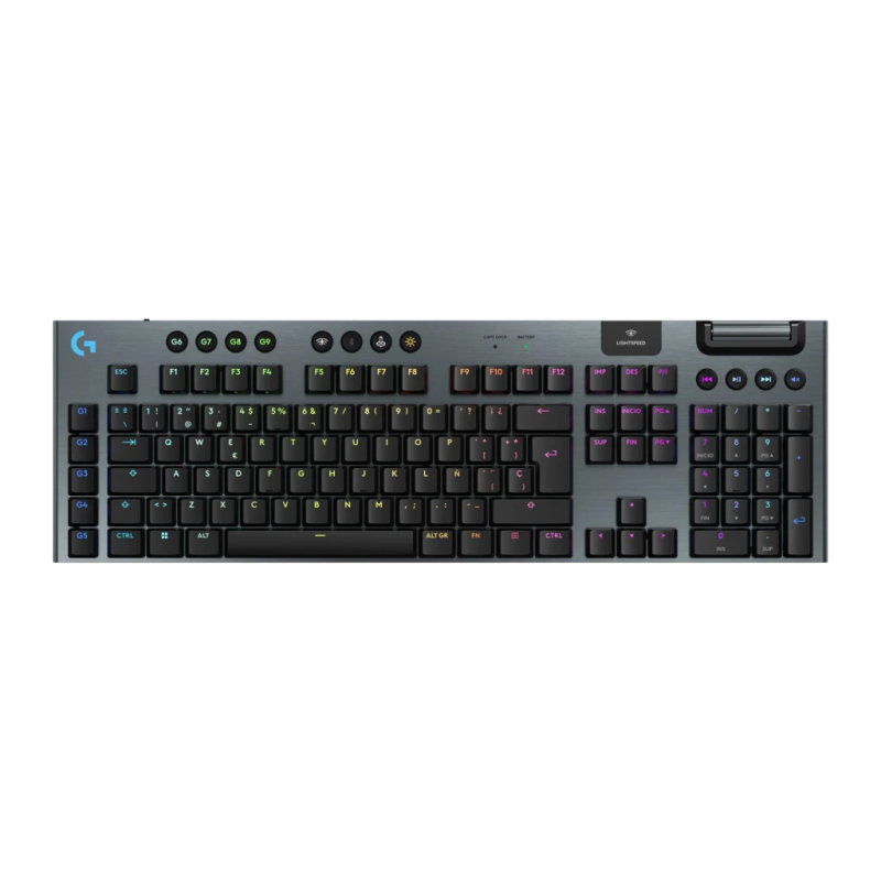 Logitech G915 X LIGHTSPEED TKL GL Tactile Noir mécanique RGB Clavier gaming sans fil