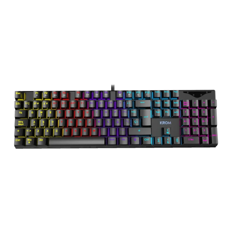 Krom Kasic RGB Noir anglais Clavier gaming mécanique