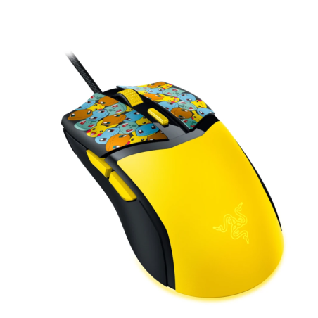 Razer Cobra Pokémon Kanto Starters Edition Noir/Jaune 6 boutons USB RGB 58 g Souris gaming