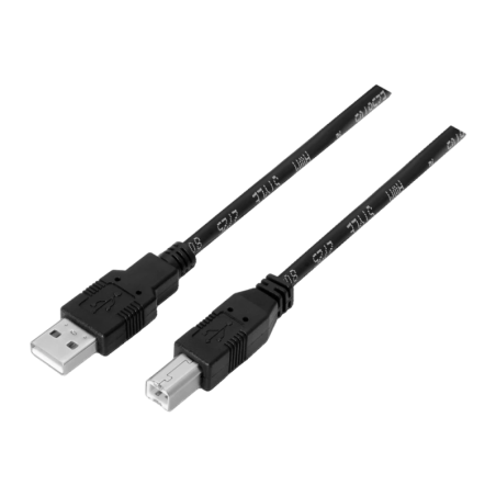 Câble USB AISENS A101-0008 USB-A vers USB-B 2.0 4,5 m Noir
