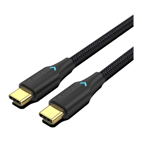 Câble USB Vention TAUBF 3A USB-C vers USB-C 1m 480 Mbit/s Noir