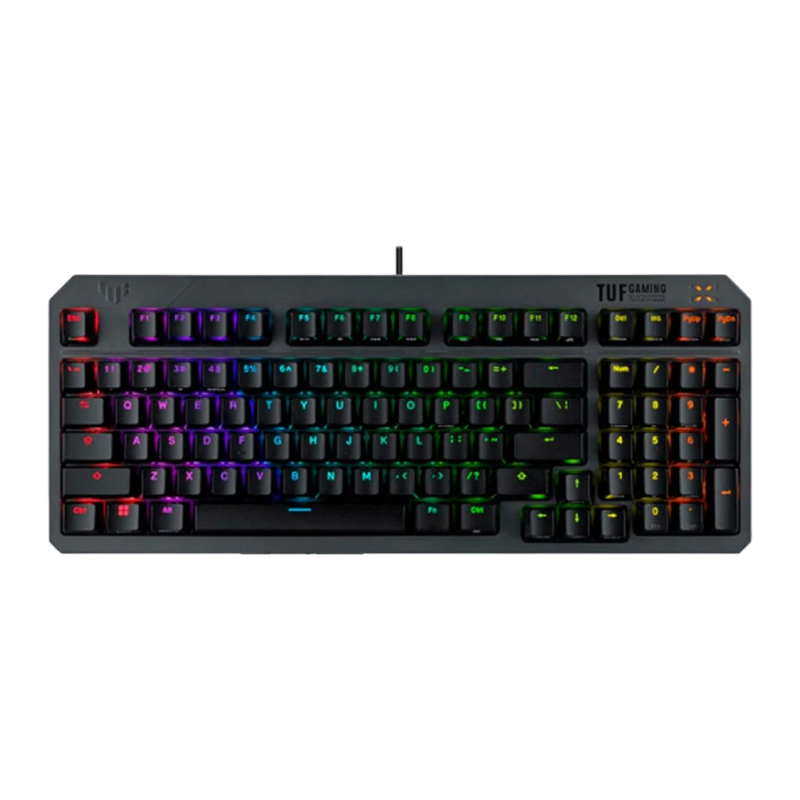 ASUS TUF Gaming K3 Gen II Switch Optomécanique RGB 96% QWERTY Noir Clavier
