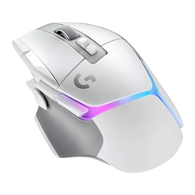 Logitech G502 X Plus Lightspeed RGB 25600 DPI Blanc 13 boutons 106 g Souris gaming sans fil