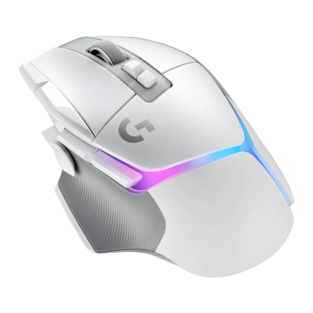 Logitech G502 X Plus Lightspeed RGB 25600 DPI Blanc 13 boutons 106 g Souris gaming sans fil