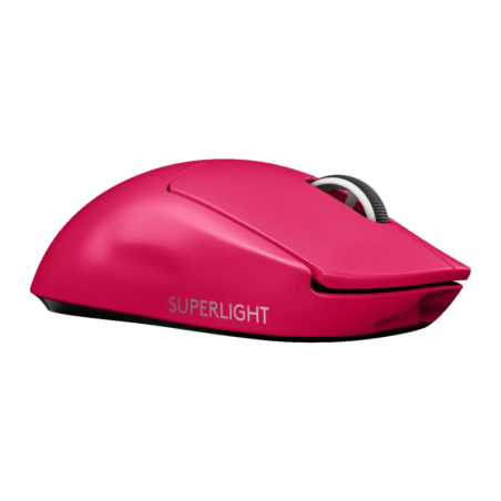 Logitech G PRO X Superlight LIGHTSPEED 25600 DPI Rose 5 boutons 63 g Souris gaming sans fil